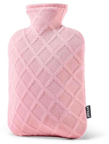 FORICOM Wärmflasche (Rosa, 2L)