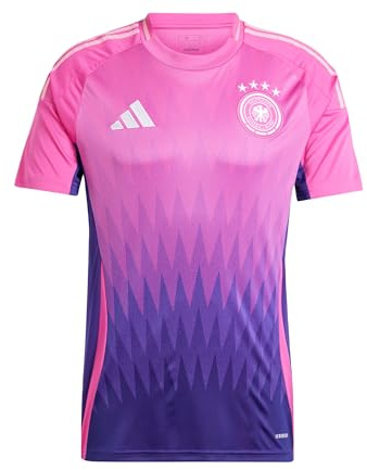Adidas Herren DFB A JSY Trikot, Semi Lucid Fuchsia/Team Colleg Purple, M