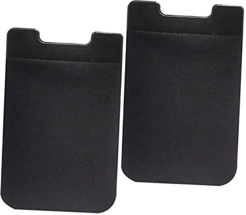 Milisten 2 Portacarte Adesivo per Cellulare Pz Borsello per Trasporto e Adatto per Smartphone Organizzazione Facile e Personalizzabile