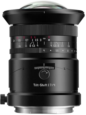 TTartisan 17mm F4 Manual Full Frame Tilt-Shift Ultra Wide Portraits Camera Lens For GFX Mount GFX100S GFX100II GFX Eterna 55 GFX50S II