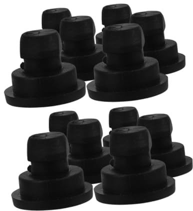 OSALADI 12 piezas Patas Reemplazables de Goma para Olla Arrocera y Cocina Lenta Soporte Antideslizante Reducción de Ruido y Vibraciones Compatibles con Diferentes Ollas Protección de