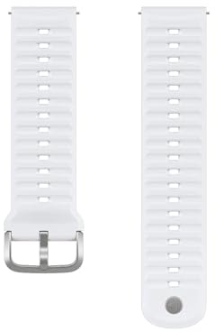 COROS APEX 4 SILIKONBAND (vit, 22 mm) – endast kompatibel med PACE 4/APEX Pro/APEX 2 Pro/PACE 3/APEX 46mm/PACE Pro/APEX 4 (42 mm)