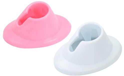 INOOMP Exhibición de Herramientas de Manicura Soporte de Silicona 4 Unidades para Esmaltes de Uñas, Resistente y Flexible, para Organización y Uso Profesional