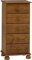 Steens Richmond Kommode, 5 Schubladen, 44 x 89 x 38 cm (B/H/T), Kiefer massiv, gelaugt lackiert
