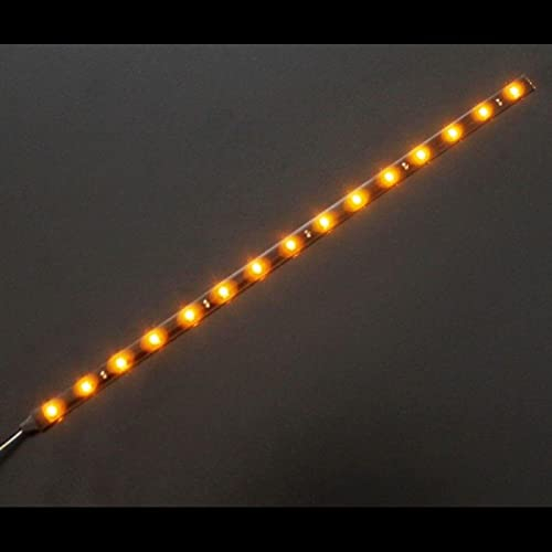Lumonic LED Strip 0,3m Gelb - Leiste 24V IP65 18LEDs 60/m SMD2835 - Streifen 30cm, Band, Lichtband