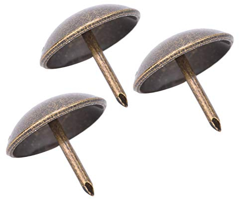 50 Stück Polsternagel, Möbel Nägel Ziernägel Nagelkopf dekorative Verkleidung für Möbel, runde Kopf dekorative Reißzwecke Push Pins(16 * 20mm)