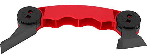 Raschietto per Colla per Vetro, Solvente per Sigillante Siliconico, Raschietto per Angolo in Vetro in Materiale Plastico per Porte e Finestre per la Famiglia