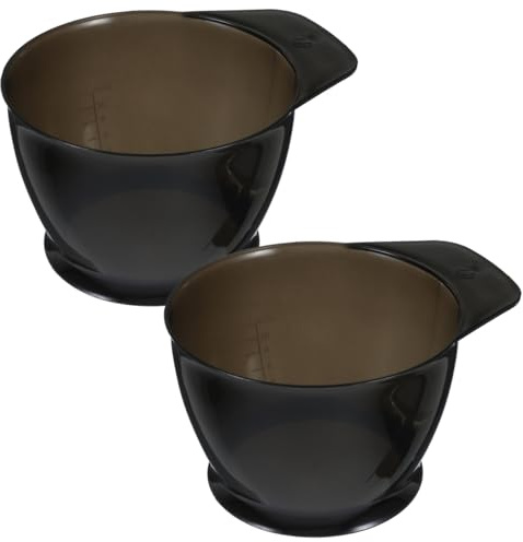 Gogogmee 4 Cuencos Para Teñir El Cabello, Cuencos De Mezcla De Colores, Cuencos Para Salones De Peluquería, Apto Para Lavavajillas
