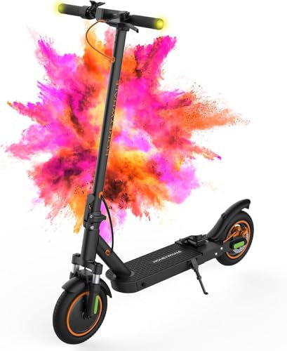 Kukirin E Scooter,Elektro Elektroroller Erwachsene Elektroscooter,E Roller Offroad,Elektro Scooter Roller,(10 Km Reichweite,120 KG Tragkraft),M2MAX