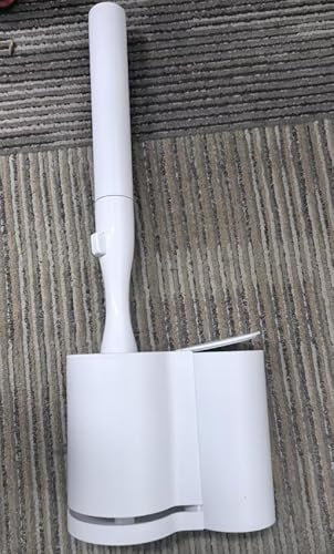 Redagod Scopino Bagno WC, Monouso No-Touch Spazzola Elettrica per Impermeabile IPX6, Spazzole Rotante Pulizia Casa con 5 Ricariche di Detergente