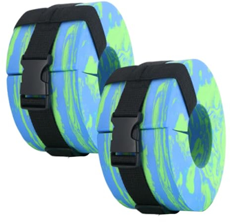 Zasdvn Water Ankle Weights, Swim Aquatic Cuffs, Adjustable Pool Exercise Weights Ankles Arms Belts, High-Density EVA Aqua Aerobics Equipment For Aqua Fitness, Pool Exercise & Jogging