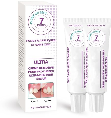 Thermoplastic Denture Cushion Adhesive, False Teeth Silicone Reline Kit, Dental Glue for Teeth Repair, Denture-Adhesives Gel for Comfortable False Teeth Wear, Long Lasting Secure Hold and Stability