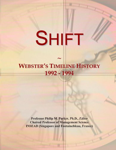 Shift: Webster's Timeline History, 1992 - 1994