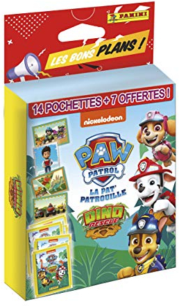 Blister 14 Pochettes + 7 offertes OP Les Bons Plans Pat Patrouille Stickers
