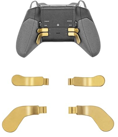 Mcbazel 4 Stück Metall Trigger Paddles für Xbox Elite/Xbox Elite Series 2 Controller