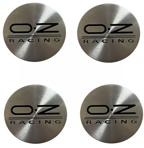 4 Stück Auto Radnabenkappen Aufkleber, Für O.Z（60MM） Felgen Center Nabendeckel Radmittelkappen wasserdicht Anti-Rost Dekoration Zubehör,B