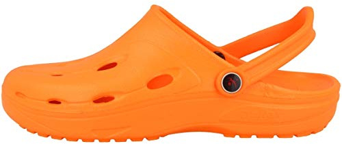 chung shi Unisex Dux Clogs, Orange, 38 EU (S)