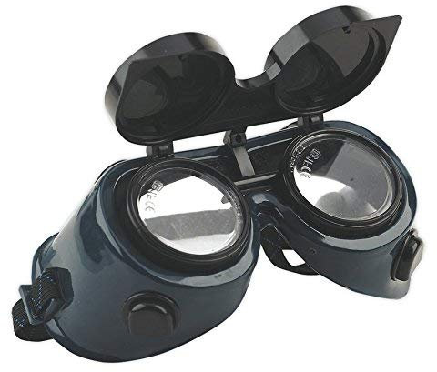 2 X Gas Welding Goggles with Flip-Up Lenses