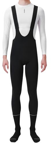 INBIKE Culotes de Ciclismo para Hombre Largo Termicos Pantalones Bicicleta Montaña MTB Inveirno Elásticos Thermal BK-L