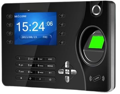 Timbratrice, Dispositivo di registrazione elettronica del tempo dei dipendenti con impronta digitale biometrica,Macchina per Carte