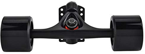 Demeras Skateboard Nut Trucks Konische Longboard Bolts Skateboard Truck f¨¹r Big Cruiser f¨¹r Longboard Skates(Black Wheel)
