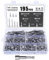 Gueenky 195 Pezzi Viti Autoperforanti a Testa Esagonale, 5,5 x 16-50 mm Viti Autofilettanti Acciaio Inox Viti Autoforanti Testa Esagonale, Viti Autofilettanti Metallo con Bussole per Avvitatore