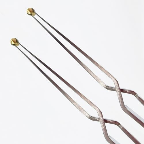 2PCS Lock Pinning Cross Locking Tweezers, Wire and Rod Holding Self-Locking Tweezers for Pinning & Rekeying Kit