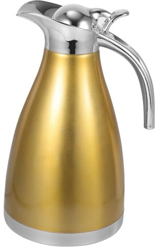 Alipis Botella De Agua De Acero Inoxidable Aislada Capacidad De 1 5 L Termo Al Vacío Para El Hogar La Oficina Y El Exterior