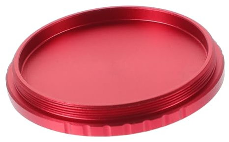 DOITOOL Antipolvere Per Telescopio Astronomico Coprioculare Con Filettatura in Metallo Facile Da Usare M42*0 75