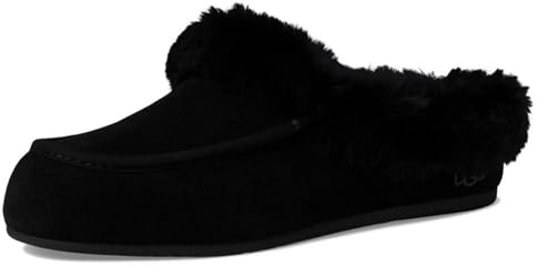 UGG Women's Ansley Mule Slipper, Black, 3 UK
