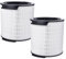 FY1700 Ersatzfilter für Philips Luftreiniger Series 1000 1000i | FY1700/30 HEPA-Aktivkohle Filter für Philips AC1711/10 AC1715/11 Zubehör-2 Stück