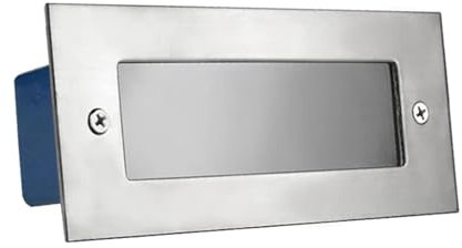 JOUFNING Lumière Jardin Enterré - Spot Encastrable LED Exterieur, Éclairage d'angle D'escalier 3 W, Applique Murale Encastrée Étanche IP65, pour Jardin De Villa(Warm White Light,3W-12V)