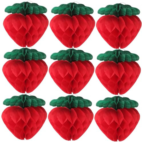 ULTECHNOVO 2 Series Bolas De Panal Forma De Decoraciones De Fiesta Eventos Y Cumpleaños Decoración De Jardín De Infantes Y Temáticas 10 Piezas*2