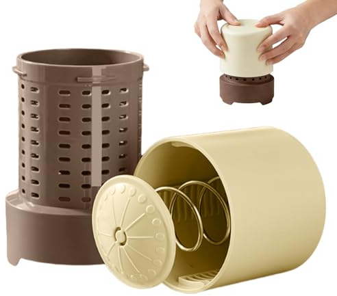 Spremitore di Frutta e Verdura | Pressa Manuale per Alimenti - Pressa da Cucina Spremiverdura - per Uso Interno ed Esterno Cottura alla Griglia Verdura Frutta Ravioli Insalata