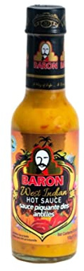 Baron West Indian Hot Sauce 155ml
