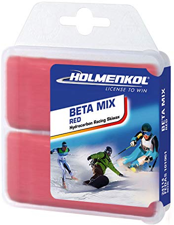 Holmenkol BETAMIX Weltcup Skiwax red 2X 35 g