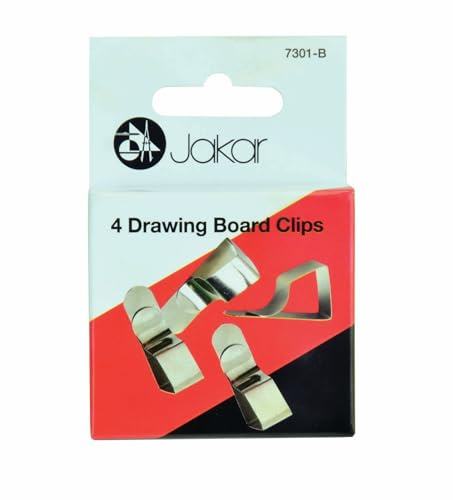 Jakar Drawing Board Clips (4)