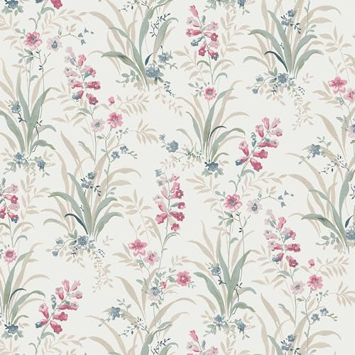 Laura Ashley Mosedale Posy Weiche Naturtapete