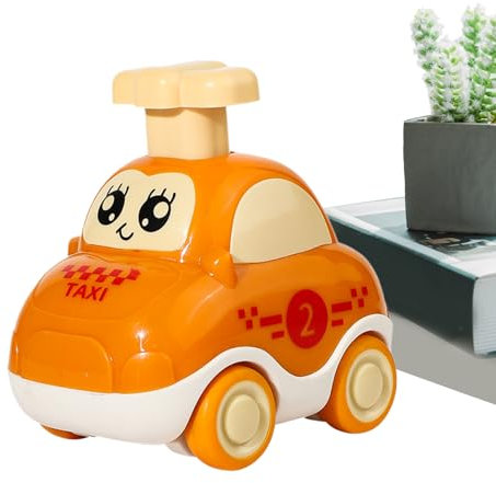 Kinderautospielzeug, Pull -Back -Spielzeugfahrzeuge für Kinder - Reibungsfahrzeuge, tragbares Spielzeugauto für feine motorische Fähigkeiten, praktische Fähigkeiten inspirieren Sie Abenteuer inspirier