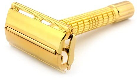 Timor Butterfly-Rasierhobel 18K vergoldet