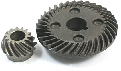 sourcing map Elektrowerkzeugteile Spiralkegelrad für Hitachi G10SF3 Winkelschleifer
