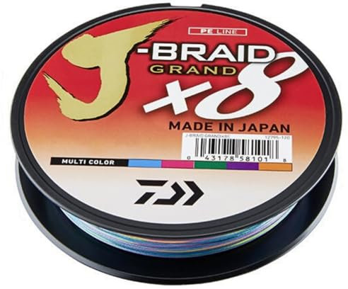 Daiwa - Fishing Braid J Braid Grand 28/100 500 M - Multicolore - 12795528