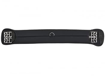 Busse PRO Soft-DR D - Cinghia per sella, elastica, colore: nero, 70