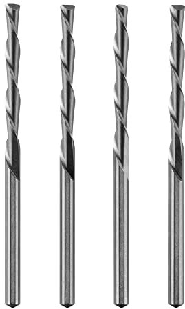 RYOBI - Lot 4 Forets Bois & Plastique RYOBI - 3,2mm - Coupe Nette sans Fondre le Plastique - Modélisme & Bricolage - RAR404-4