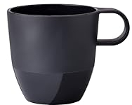Mepal - Taza Silueta - Taza de té y café - Apta para lavavajillas y microondas - Vajilla - 300 ml - Nordic black
