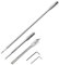 5 PCS Drill Bit Extension Set,Drill Bit Extender,1/4 High-Carbon Steel Spadebit Set,6 and 12 Inches Drillbit Extension,Suitable for Woodworking Furniture Woodworking and Construction