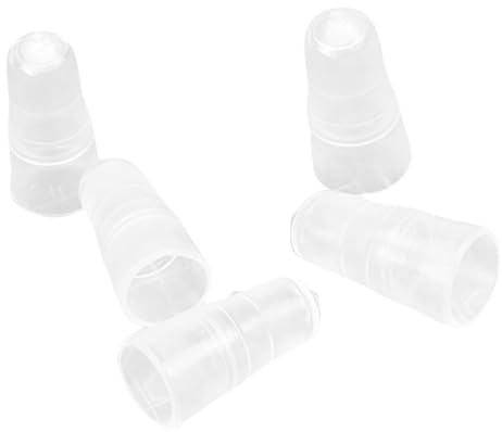 Harilla 5Pcs Protection Cap Air Brush Tip Protector Sturdy Modelling Tools Supplies Cover Model Spray Tools Parts