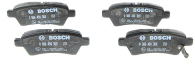 Bosch BP1277 - Brake Pads Car Rear Axle - Bosch Quality - Reduced Noise and Dust - ECE-R90 Certified - Copper-Free - 1 Set of 4 Pads