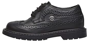 Naturino Scarpe Stringate con Brogue, Nero 35