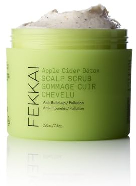 Fekkai Apple Cider Detox Clarifying Scrub - 7.5 oz - Scalp Treatment - Removes Build-Up & Exfoliates - For All Hair Types - Vegan, Cruelty-Free